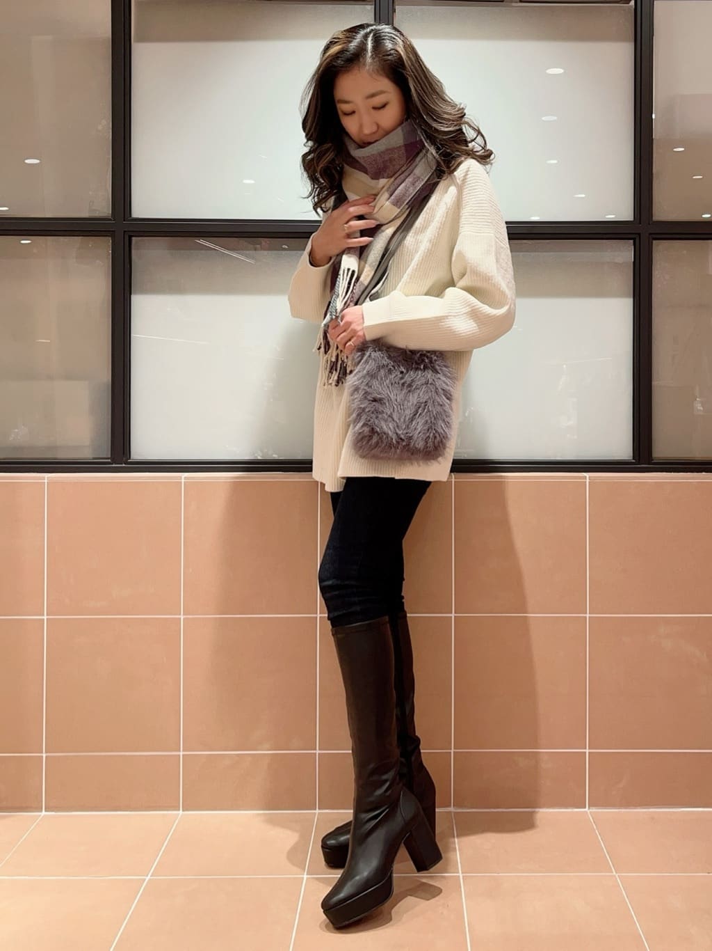kaoriさんの「ESPERANZA｜ファビ2WAYショルダー」を使ったコーディネート