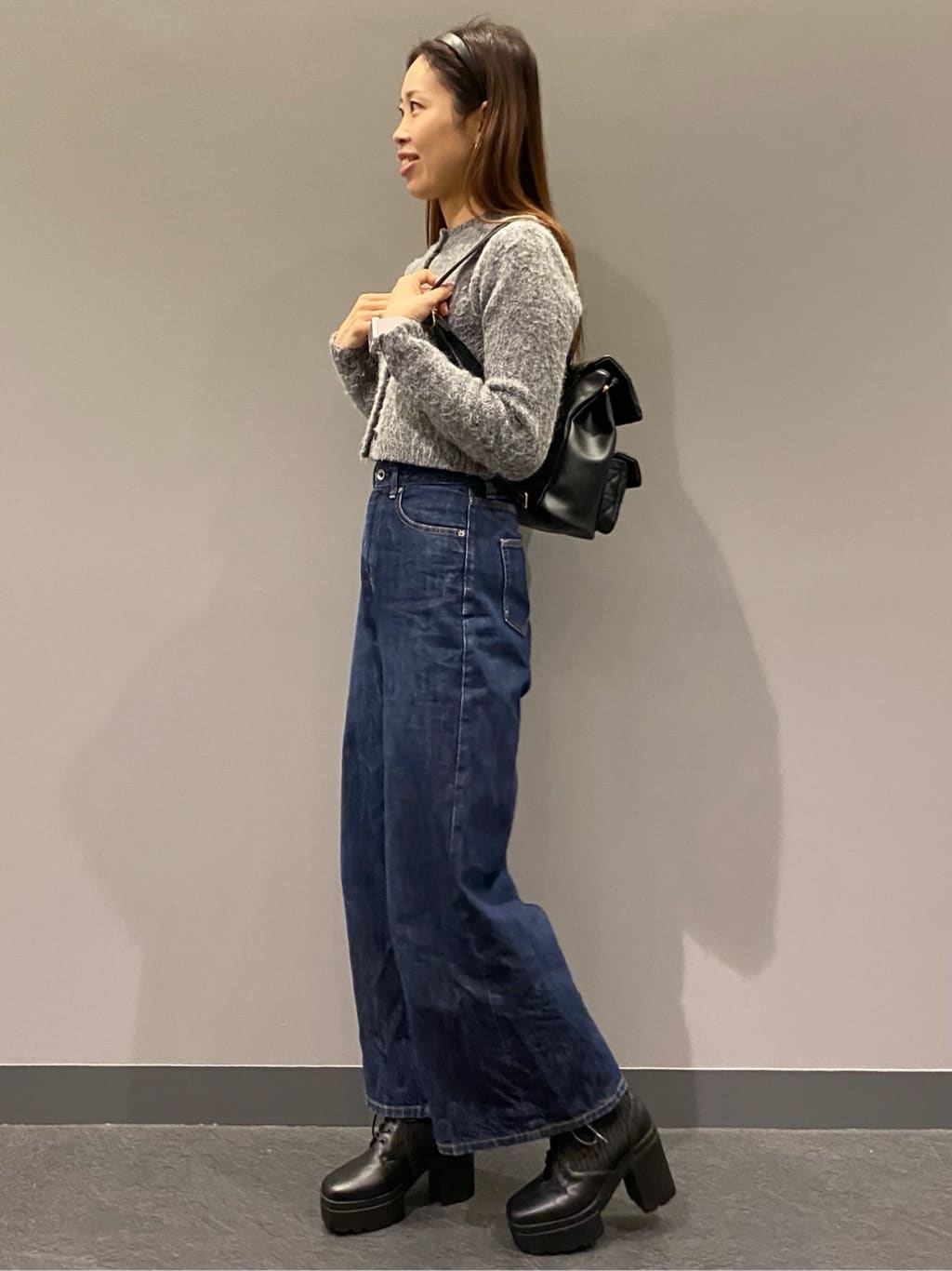 hiraさんの「ESPERANZA｜キルティングリュック」を使ったコーディネート