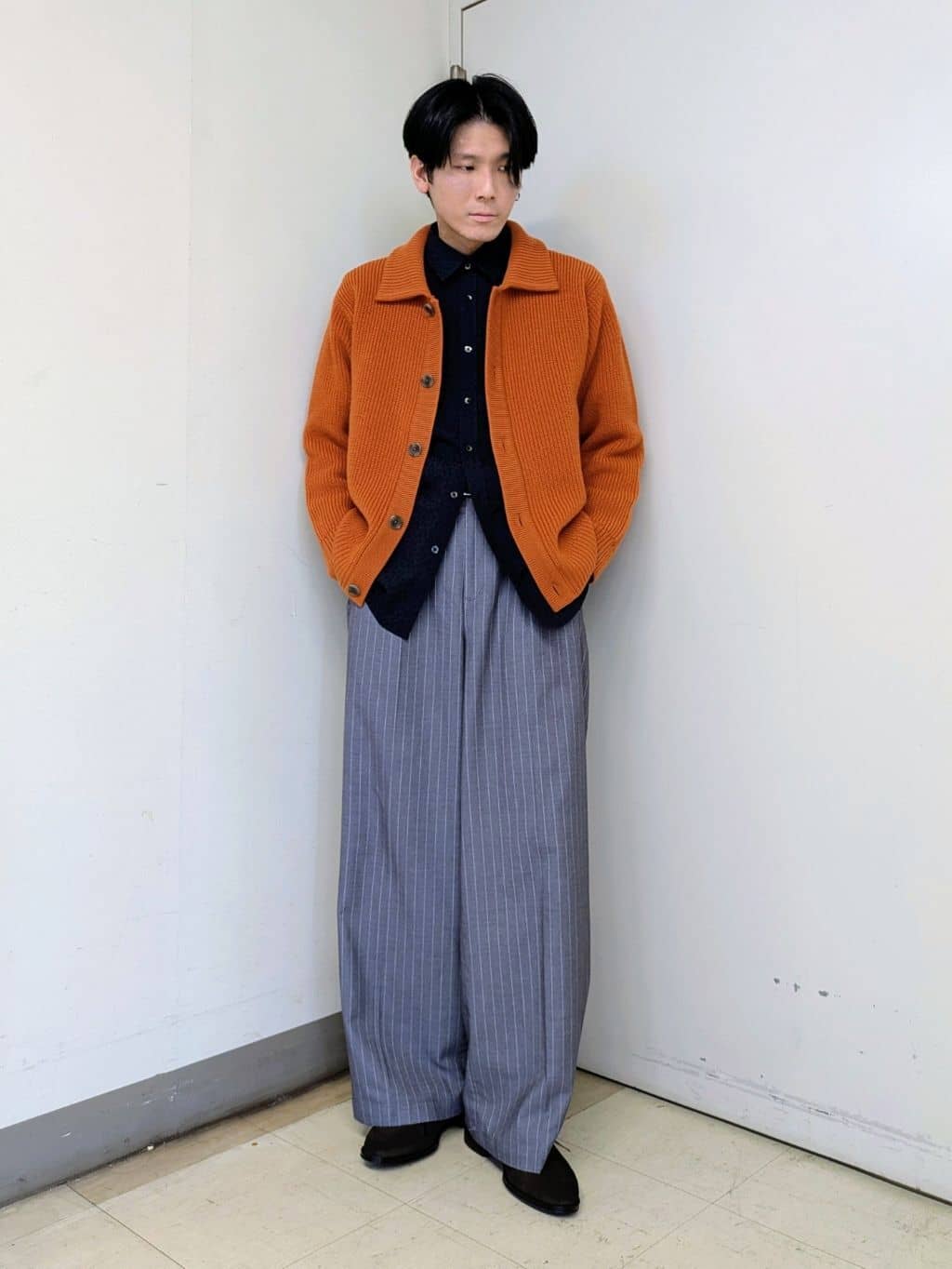ryoさんの「TAKEO KIKUCHI｜【Made in JAPAN】播州織 ドビー千鳥シャツ」を使ったコーディネート