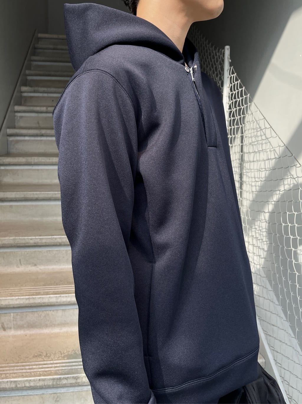 Namikiさんの「TAKEO KIKUCHI｜【モンスターストレッチ】日本製 ワンウォッシュ デニムパンツ」を使ったコーディネート