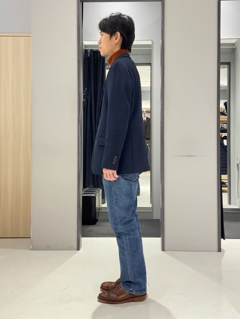 わいずみさんの「TAKEO KIKUCHI｜【モンスターストレッチ】日本製 ウォッシュド デニムパンツ」を使ったコーディネート