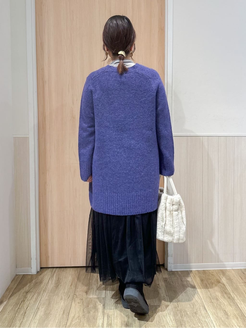 mimoさんの「SHOO･LA･RUE｜◆【セレモニーからデイリーまで】女性らしさあふれる チュールスカート」を使ったコーディネート