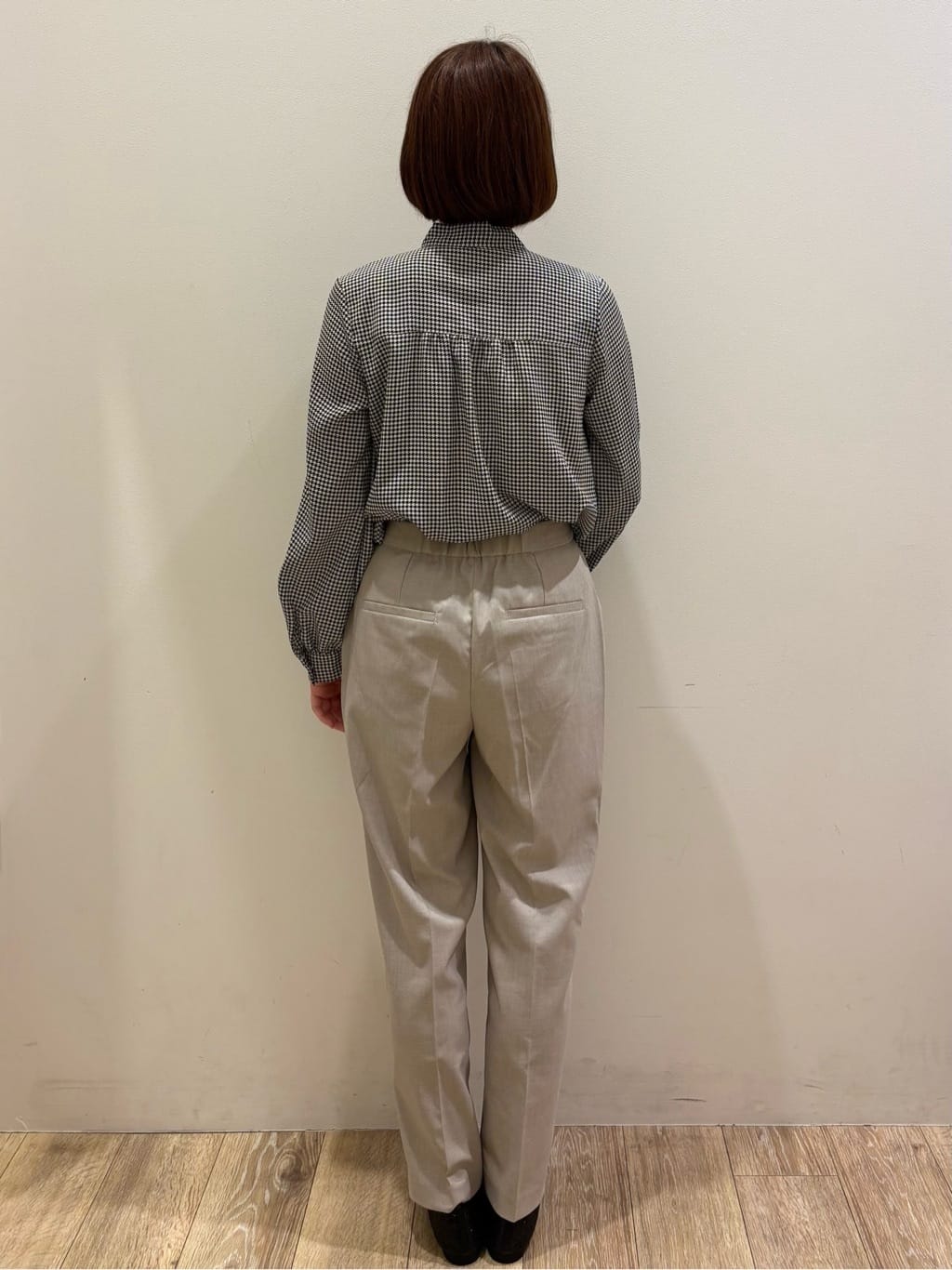 honamiさんの「index｜アシンメトリーレイヤードボウタイブラウス【洗濯機OK／イージーアイロン／防シワ】《XS～3L》」を使ったコーディネート