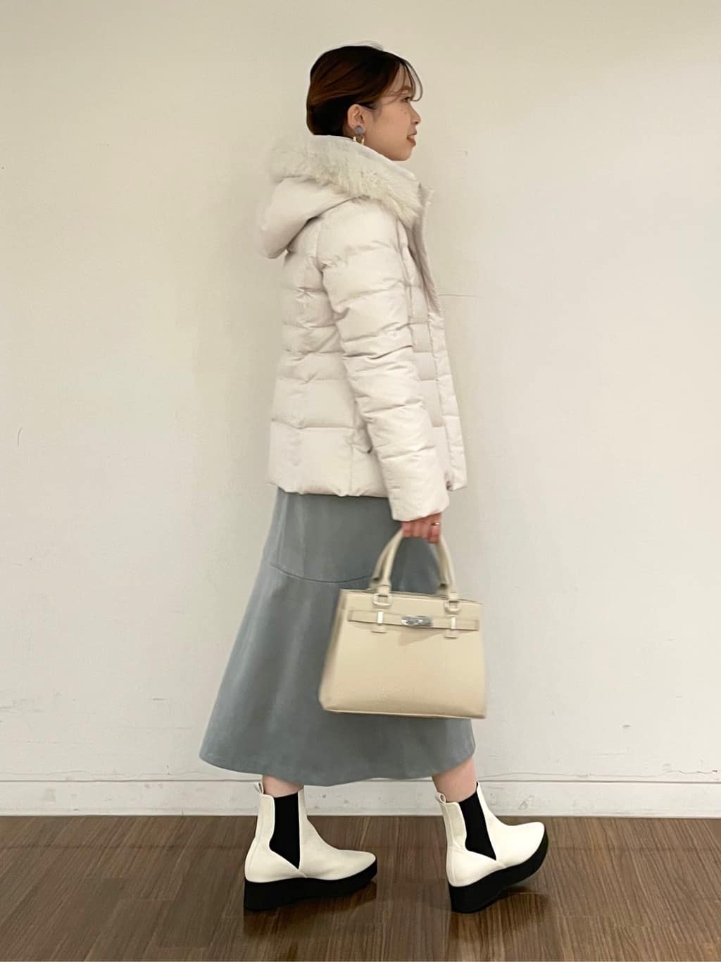 ねねさんの「INDIVI｜」を使ったコーディネート