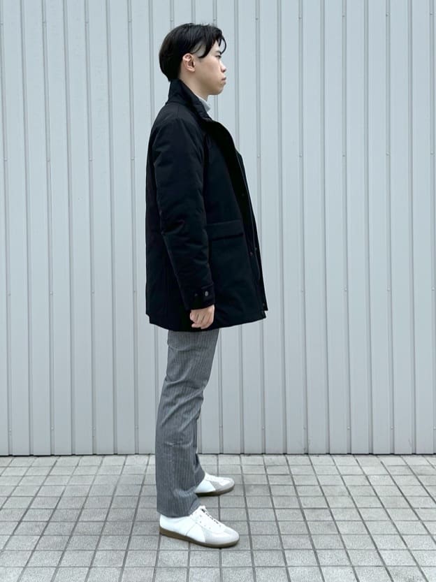 イッシーさんの「TAKEO KIKUCHI｜【None Of Stress】ストレッチ ダウンブルゾン」を使ったコーディネート