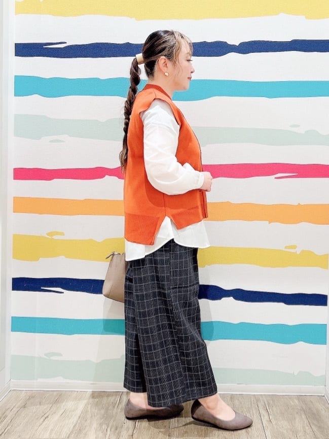 Peeさんの「SHOO･LA･RUE｜ラクチン フラットパンプス」を使ったコーディネート
