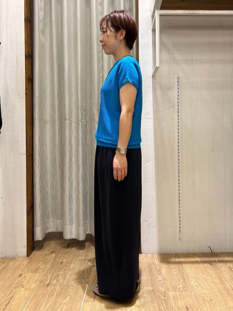 ga_riさんの「THE SHOP TK｜【6色展開】さらさらフレンチニット【毛玉になりにくい/洗濯機OK】」を使ったコーディネート