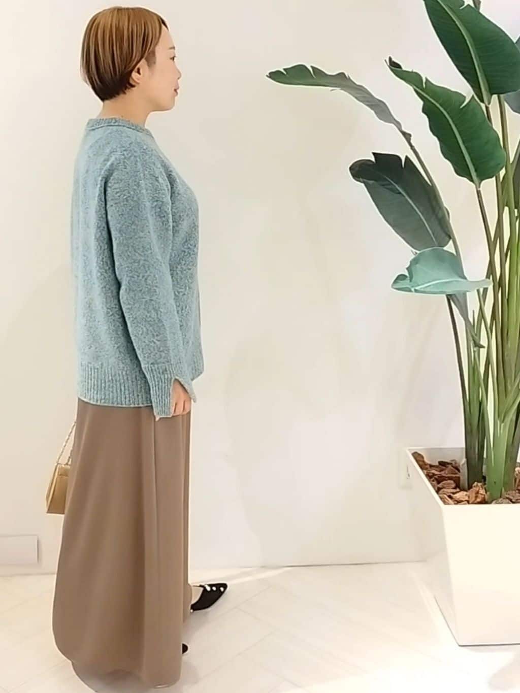 s u g iさんの「UNTITLED｜キルティングチェーンショルダー」を使ったコーディネート