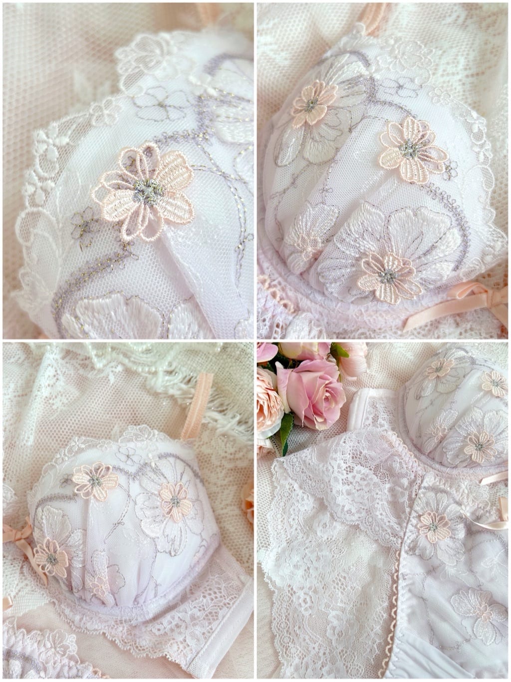 anさんの「Risa Magli｜セレスティナ ブラジャー (D-F) ＜V Make Type＞」を使ったコーディネート