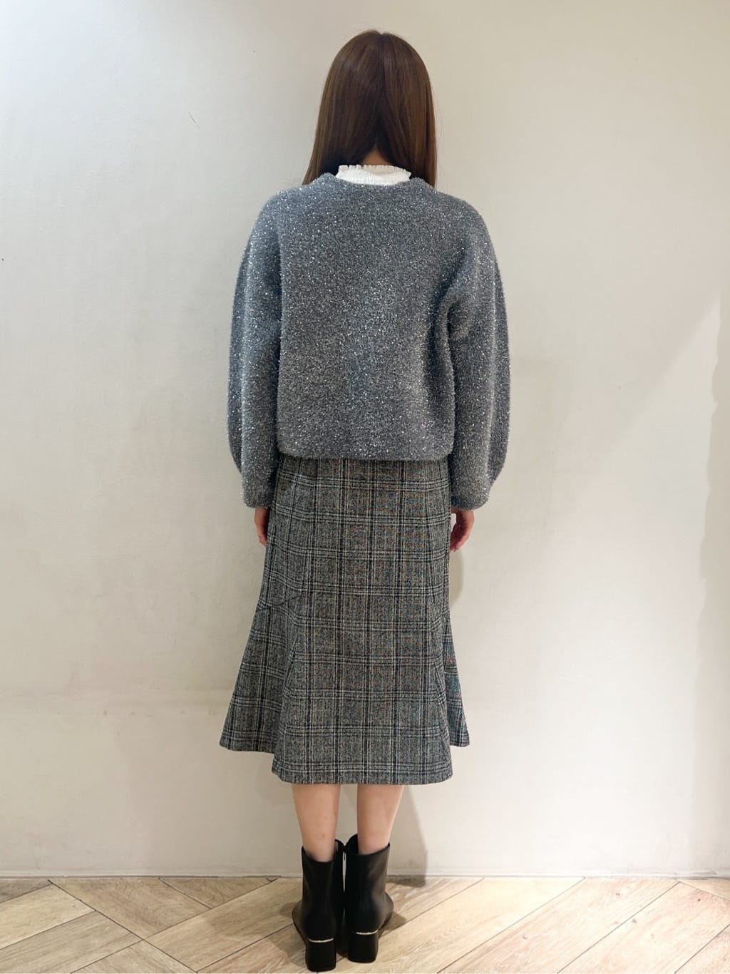 nanaさんの「index｜【2WAY】オイル調合皮チェーンハンドルムーンミドルバッグ」を使ったコーディネート