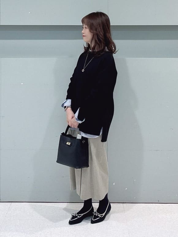 makiさんの「UNTITLED｜【スタイリッシュ／オンオフ兼用】ウールチェスターコート」を使ったコーディネート
