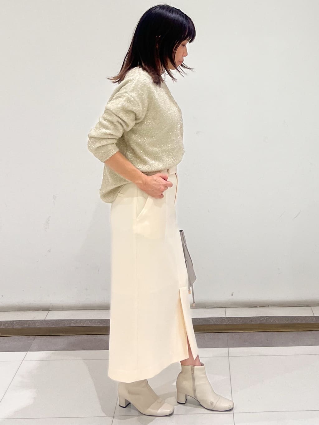 AYAさんの「COUP DE CHANCE｜【手洗い可／日本製】タイトスカート」を使ったコーディネート