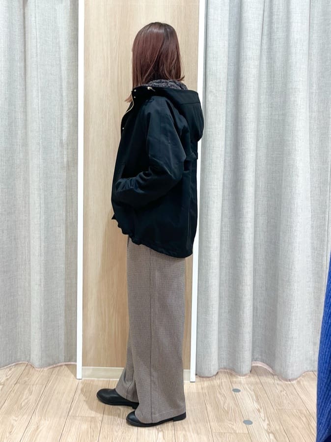 みーちゃんさんの「grove｜【名品アウター/3WAY・はっ水】ボアライナー付マウンテンパーカ」を使ったコーディネート