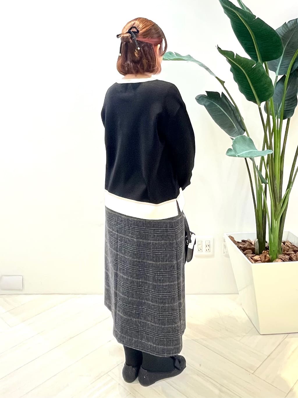 Tomoさんの「UNTITLED｜【アンサンブル可/ジャケット風】ウールミラノリブカーディガン」を使ったコーディネート