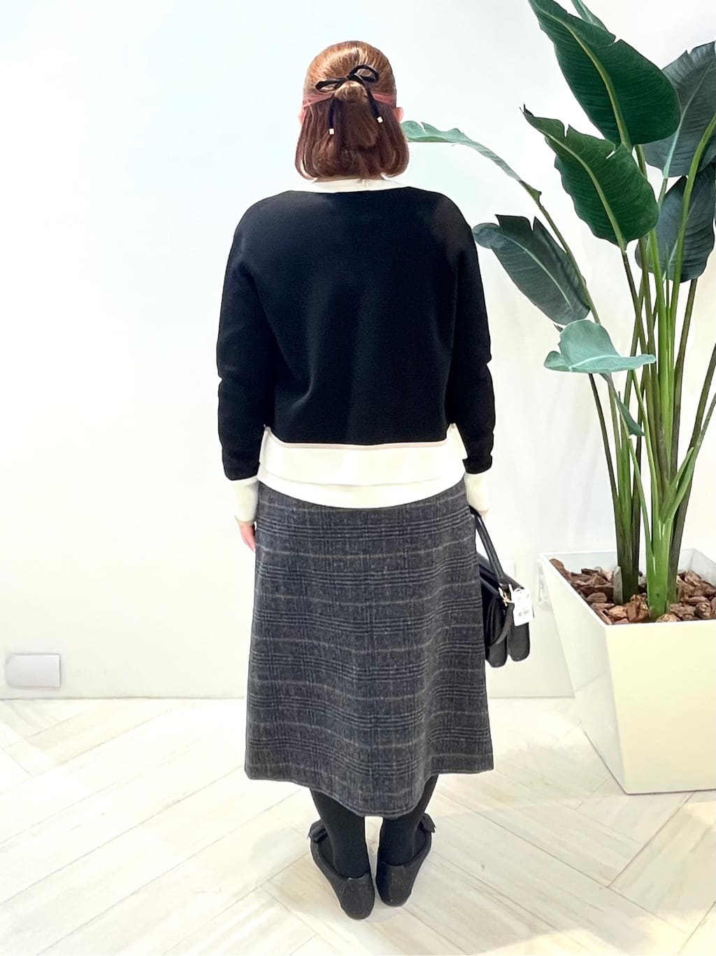 Tomoさんの「UNTITLED｜【着回しが効く／オンオフアウター】ウールショートコート」を使ったコーディネート
