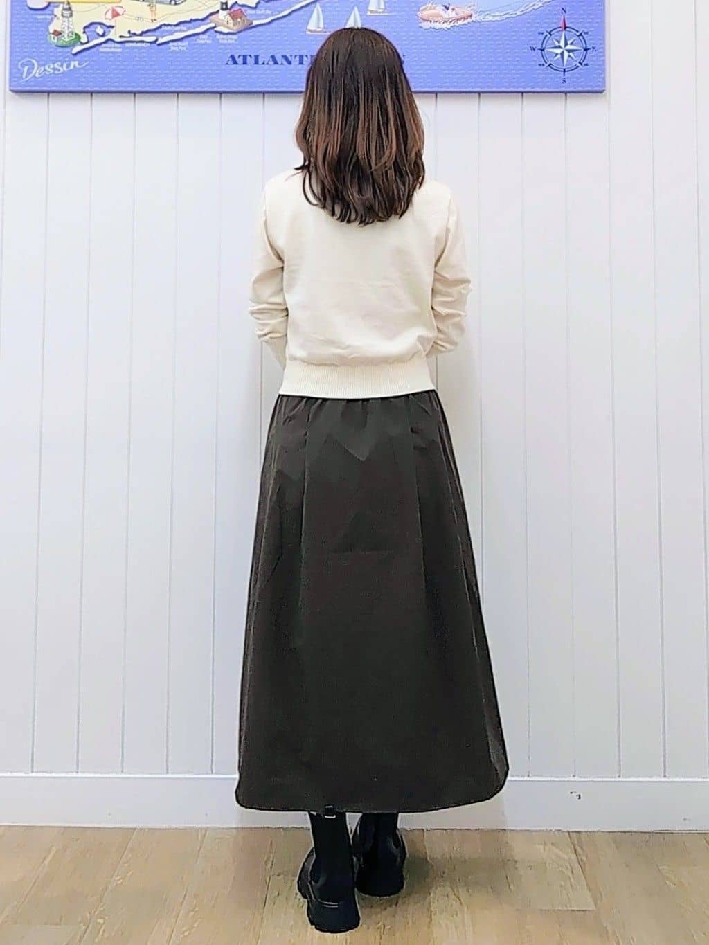 itoさんの「Dessin｜【1枚着/2WAY】ドッキングワンピース」を使ったコーディネート