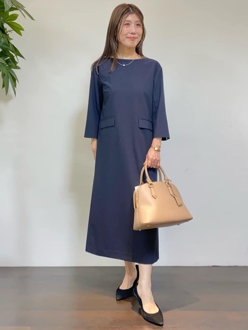 tomoさんの「UNTITLED｜【アンサンブル可/ジャケット風】ウールミラノリブカーディガン」を使ったコーディネート
