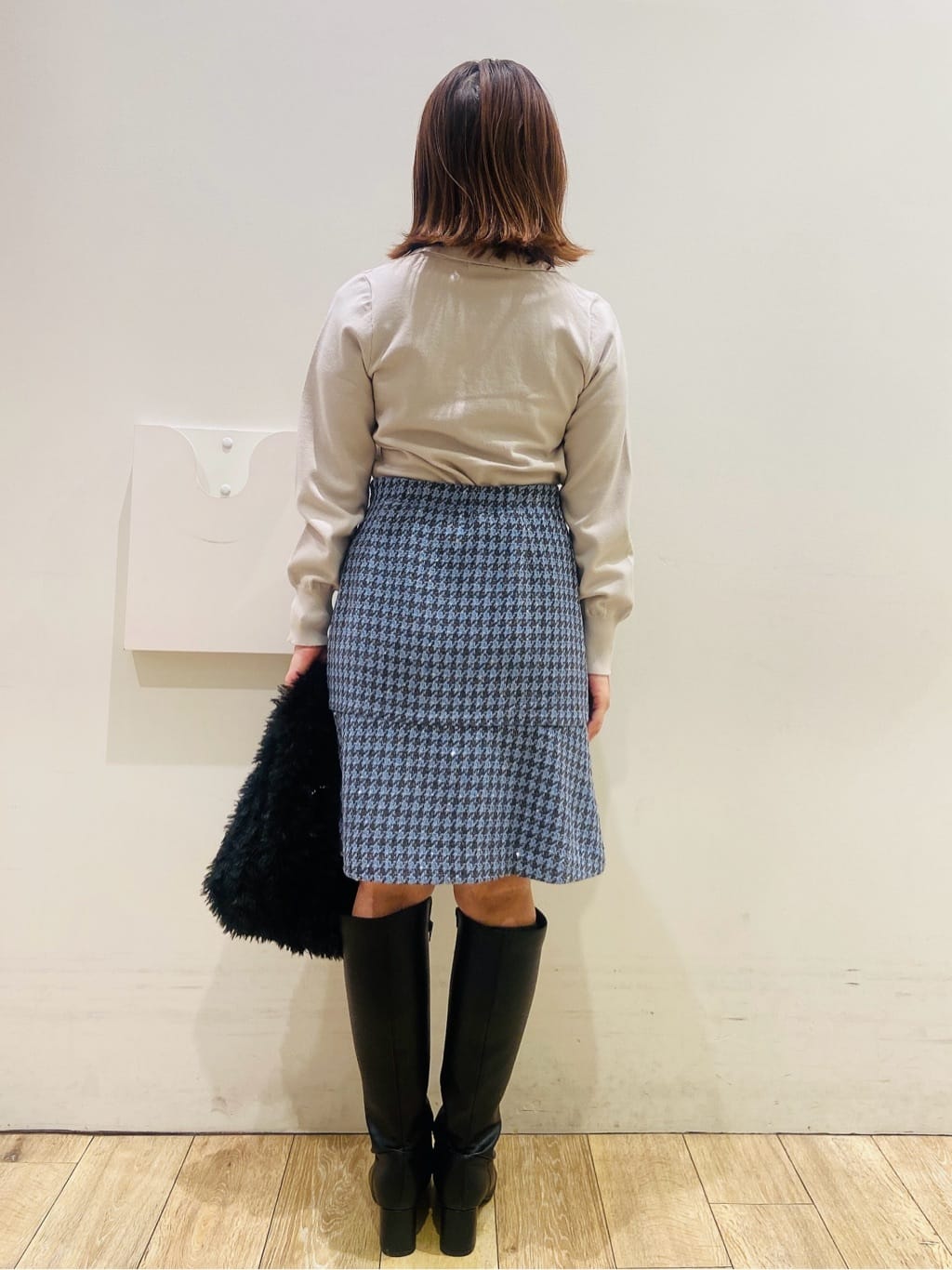 YUKOさんの「index｜KAWADAダウンドロストミドルコート【撥水／洗濯機OK／2WAY／静電気防止裏地】《XS～3L》」を使ったコーディネート