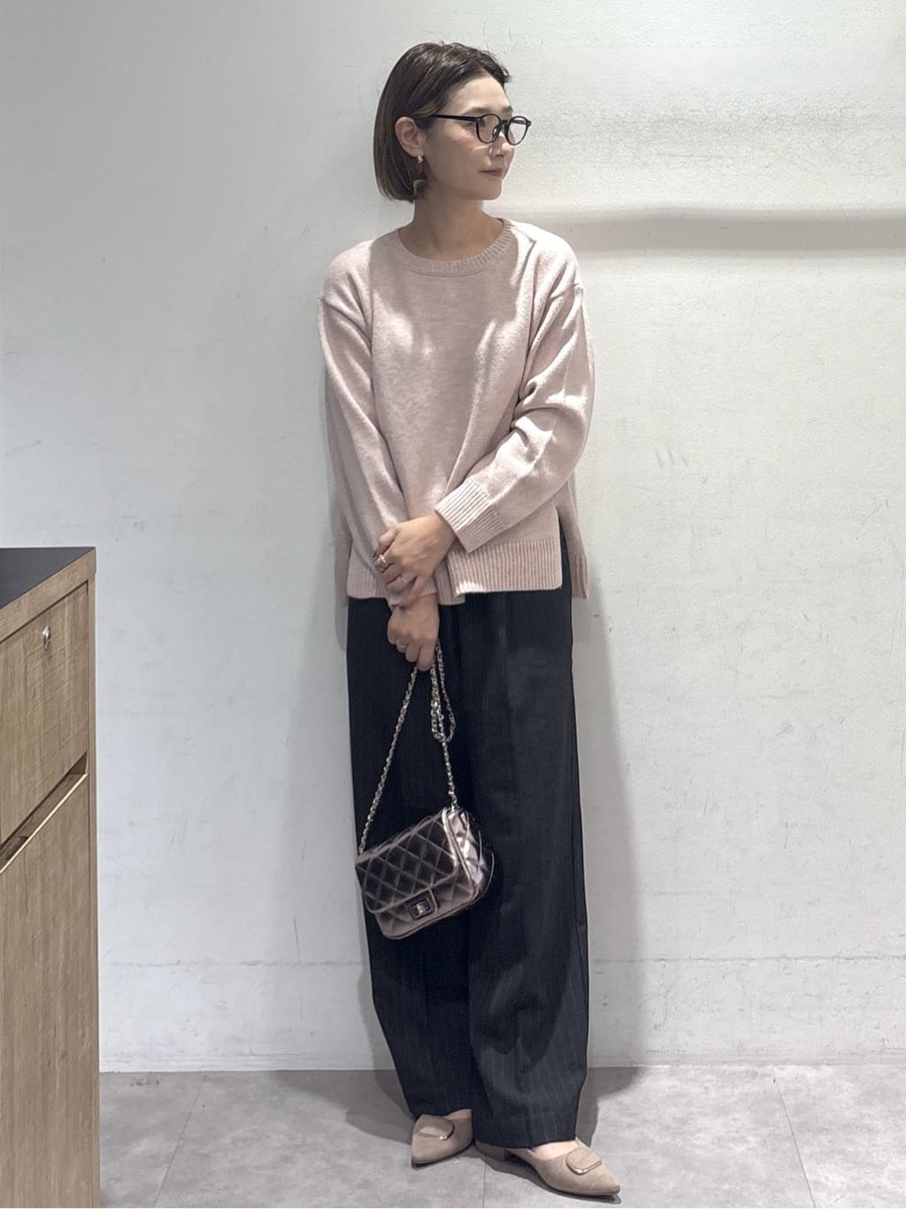 たけねぇさんの「OPAQUE.CLIP｜カシミヤブレンドウールミドルピーコート」を使ったコーディネート