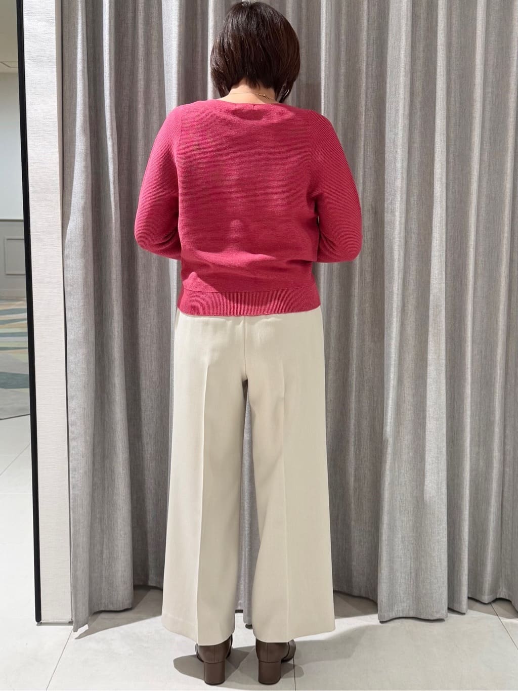 Satさんの「COUP DE CHANCE｜【手洗い可】ストレートワイドパンツ」を使ったコーディネート