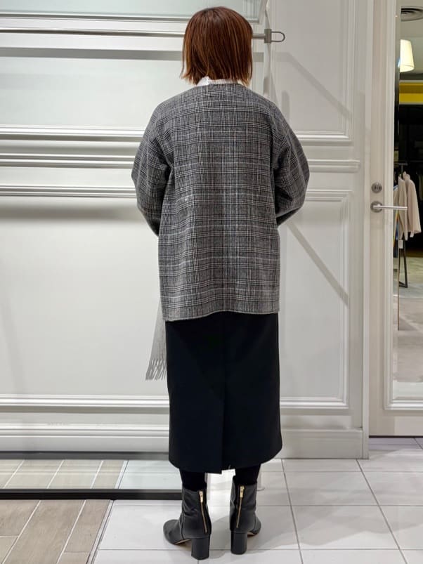 AKKOさんの「UNTITLED｜【ミディ丈/軽やか】セミラグランリバー コート」を使ったコーディネート