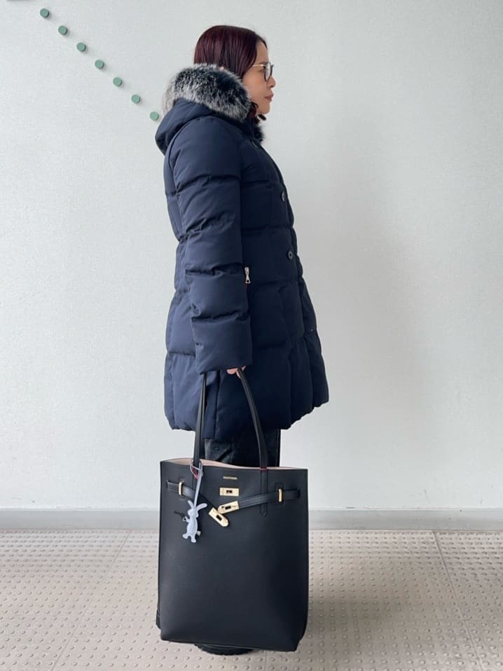 Asamiさんの「DRESSTERIOR｜【洗える/7色展開】ウォッシャブルコットンカシミヤニット」を使ったコーディネート
