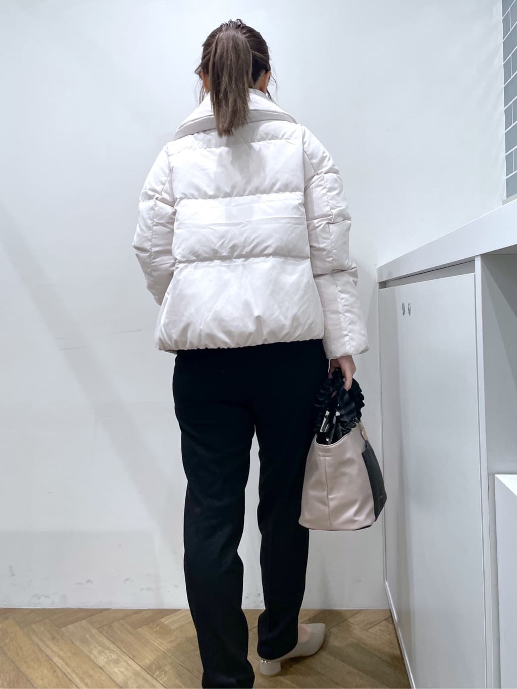 Junさんの「index｜KAWADAダウンショートコート【撥水／洗濯機OK／静電気防止裏地】《XS～LL》」を使ったコーディネート