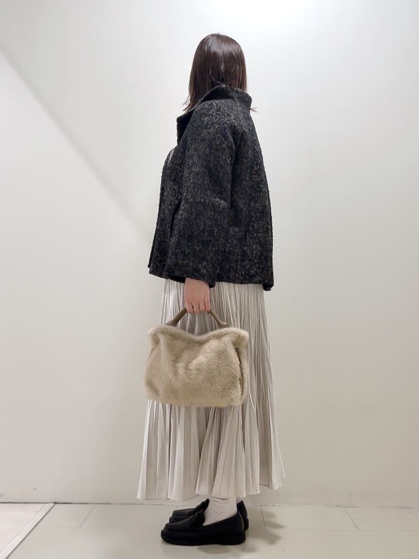 YUIさんの「UNTITLED｜【8色展開/洗える】ウールカシミヤ ハイネックニット」を使ったコーディネート