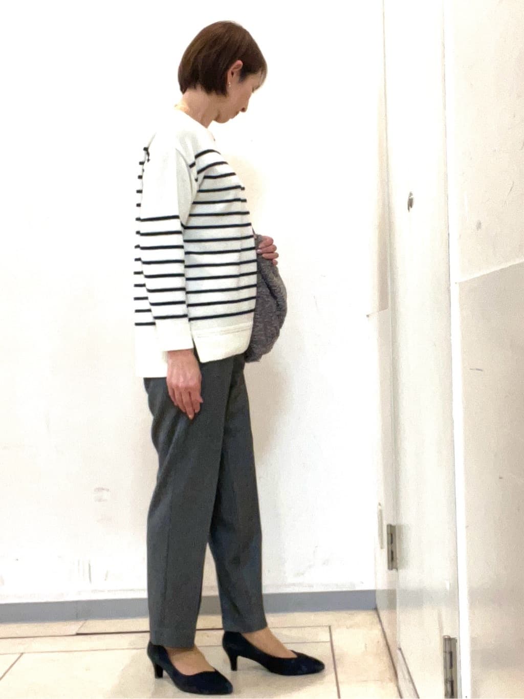 TOMOMIさんの「Reflect｜【コーディネートのアクセントに◎】もこもこボアトートバッグ」を使ったコーディネート