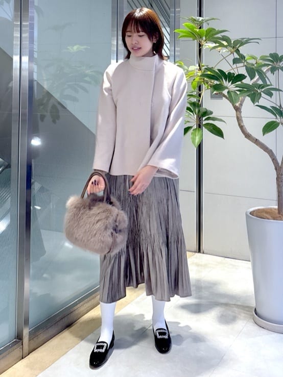 yukaさんの「UNTITLED｜【着回しが効く／オンオフアウター】ウールショートコート」を使ったコーディネート