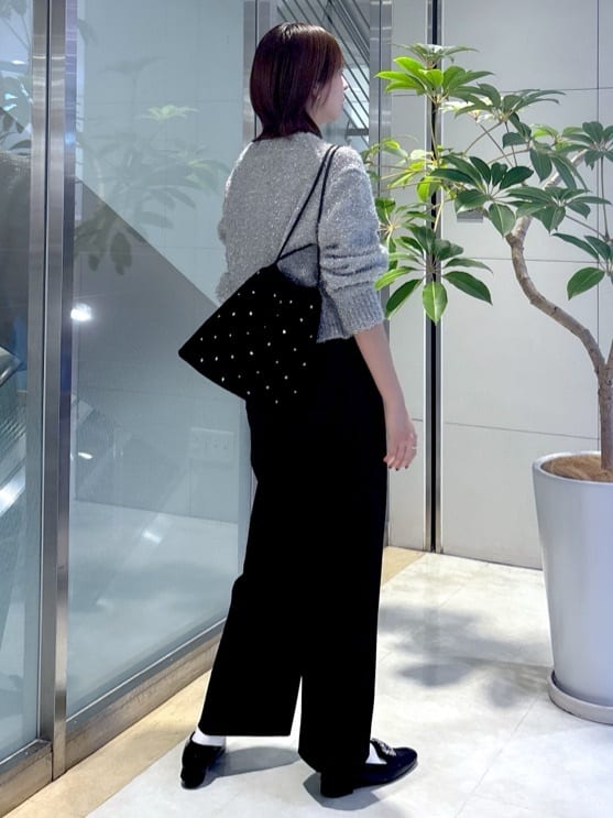yukaさんの「UNTITLED｜【あったか素材/ストレッチ性】裏起毛ワイドパンツ」を使ったコーディネート