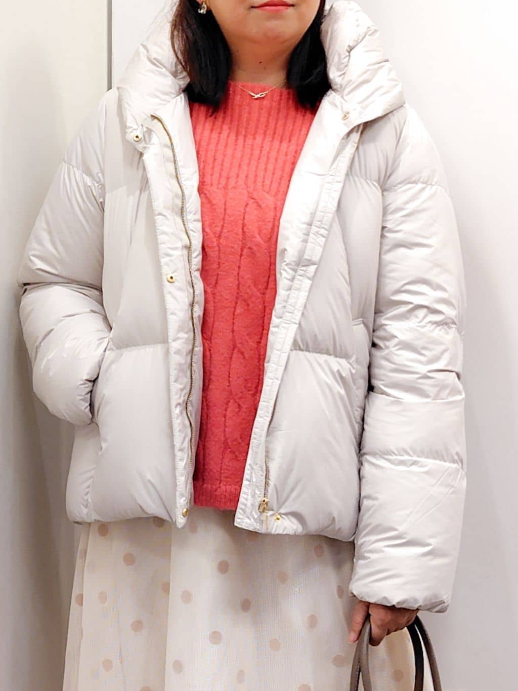 こんちゃんさんの「grove｜【名品アウター／800FP・多機能】つつまれダウンショート」を使ったコーディネート