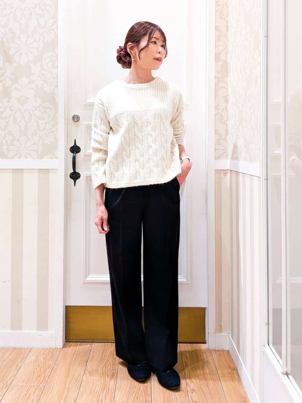 maiさんの「grove｜最終お値下げ！！【名品アウター/3WAY・はっ水】ボアライナー付きモッズコート」を使ったコーディネート