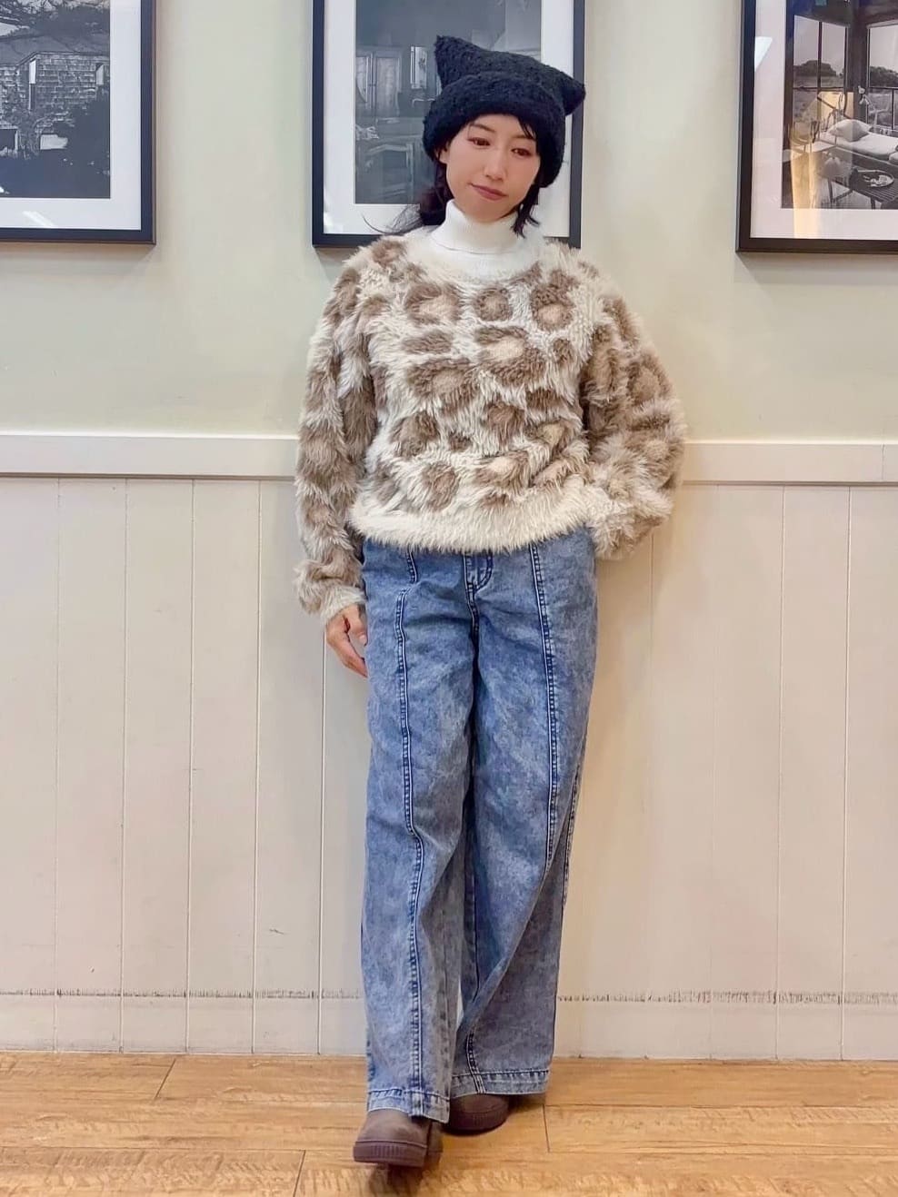 ゆうさんの「SHOO･LA･RUE｜【撥水/洗える】ショートフーディーダウン」を使ったコーディネート