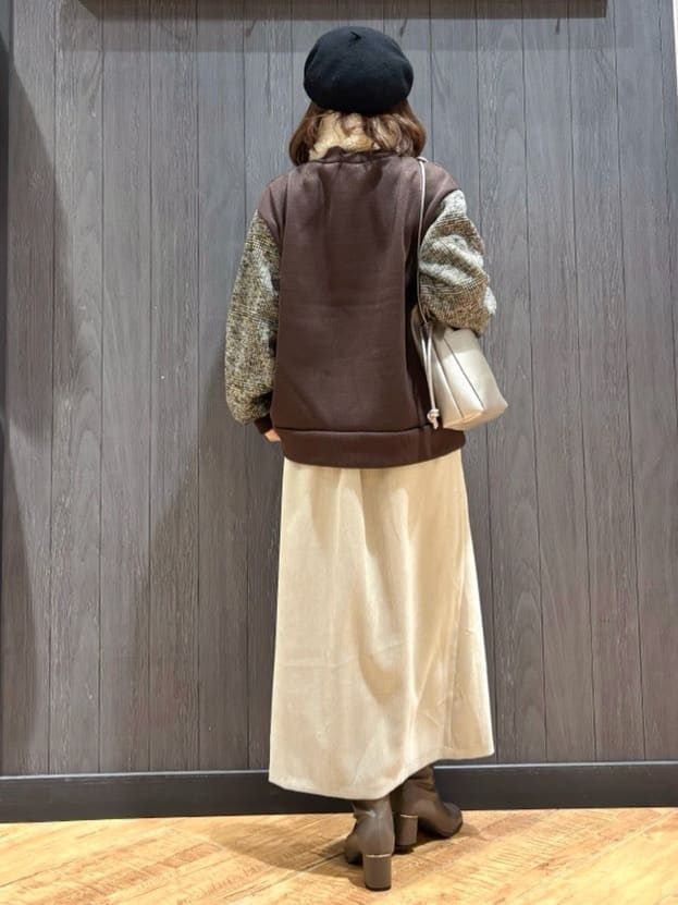 meiさんの「SHOO･LA･RUE｜【S-L/あったか】お袖チェック裏起毛トップス」を使ったコーディネート