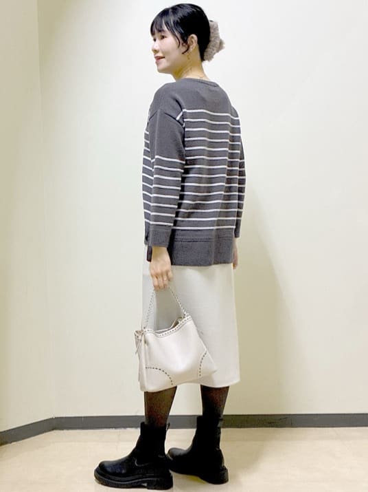  beni_gingerさんの「Reflect｜【SS-4Lサイズ／ウエスト調整可】フーデッドロングダウンコート」を使ったコーディネート