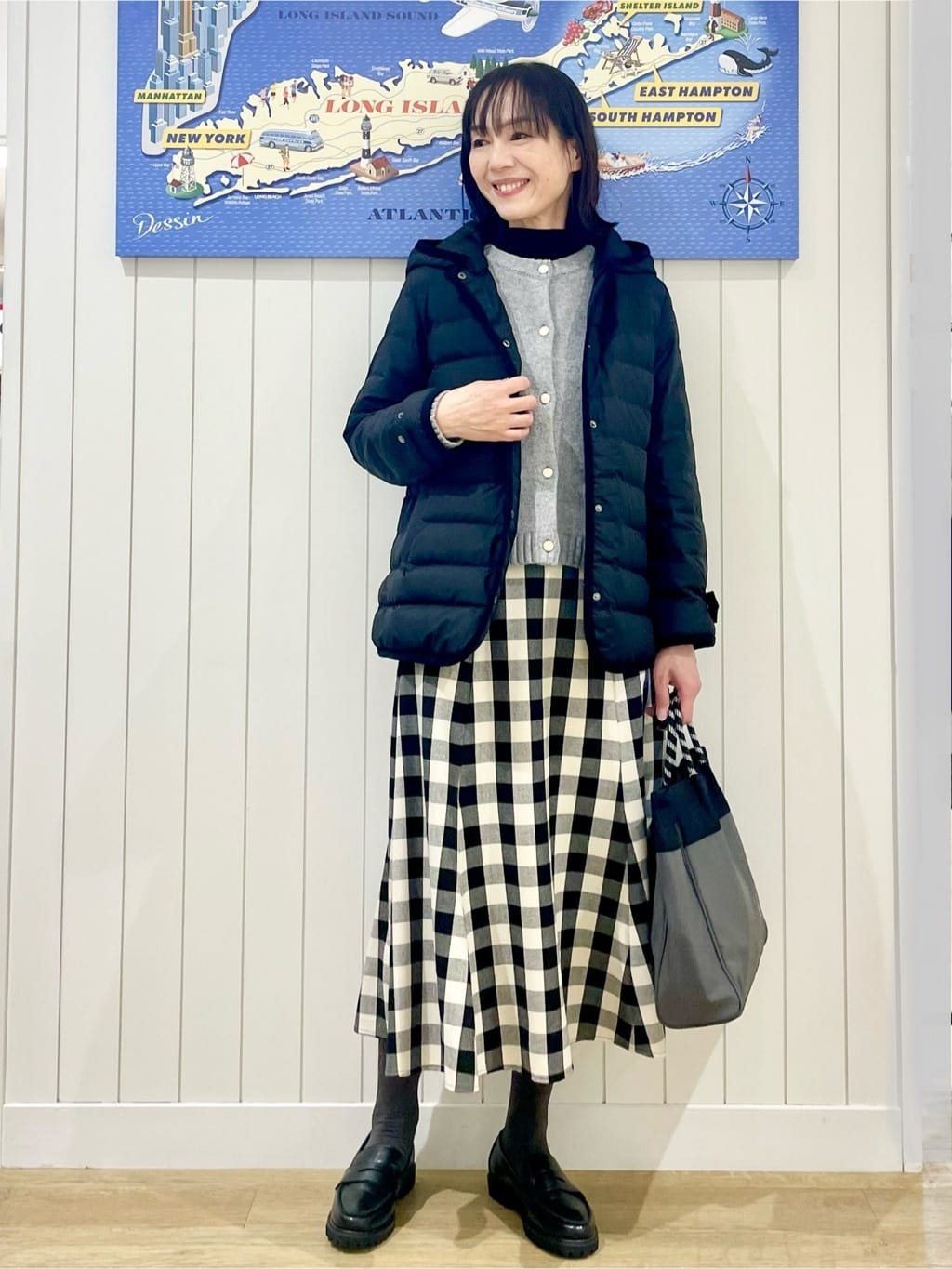 uwatokoさんの「Dessin｜ウールカシミヤカーディガン」を使ったコーディネート
