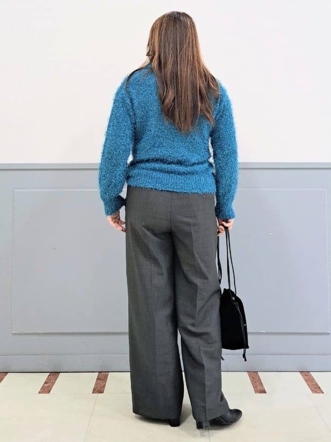 まーみんさんの「grove｜【カセット服】洗えるストレートワイドパンツ」を使ったコーディネート