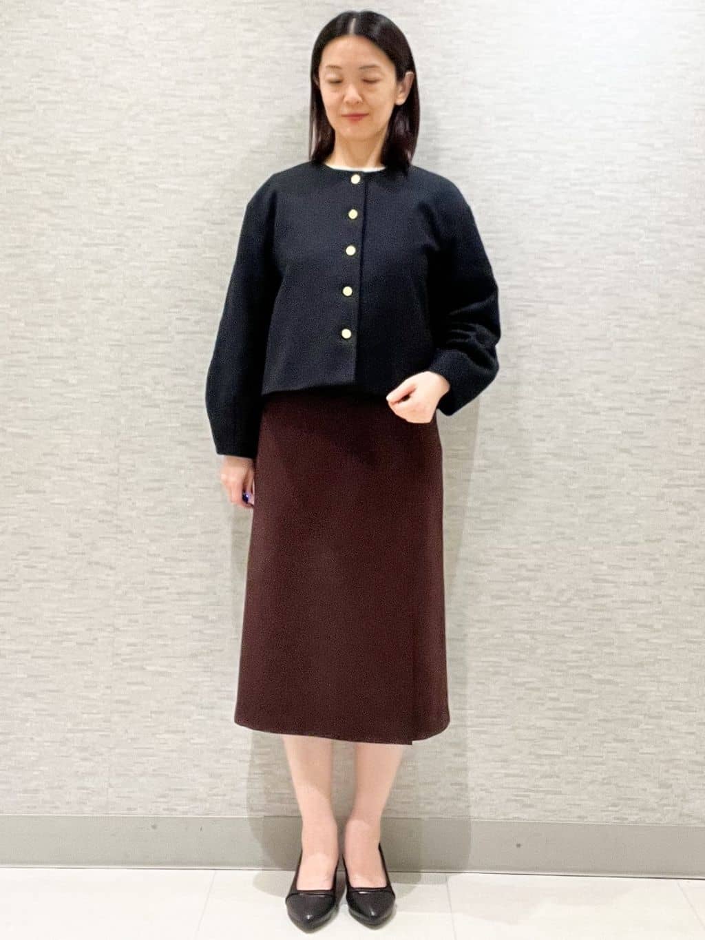 marikoさんの「Reflect｜【着映え◎／アームホールゆったり】グレンチェックジャコット」を使ったコーディネート