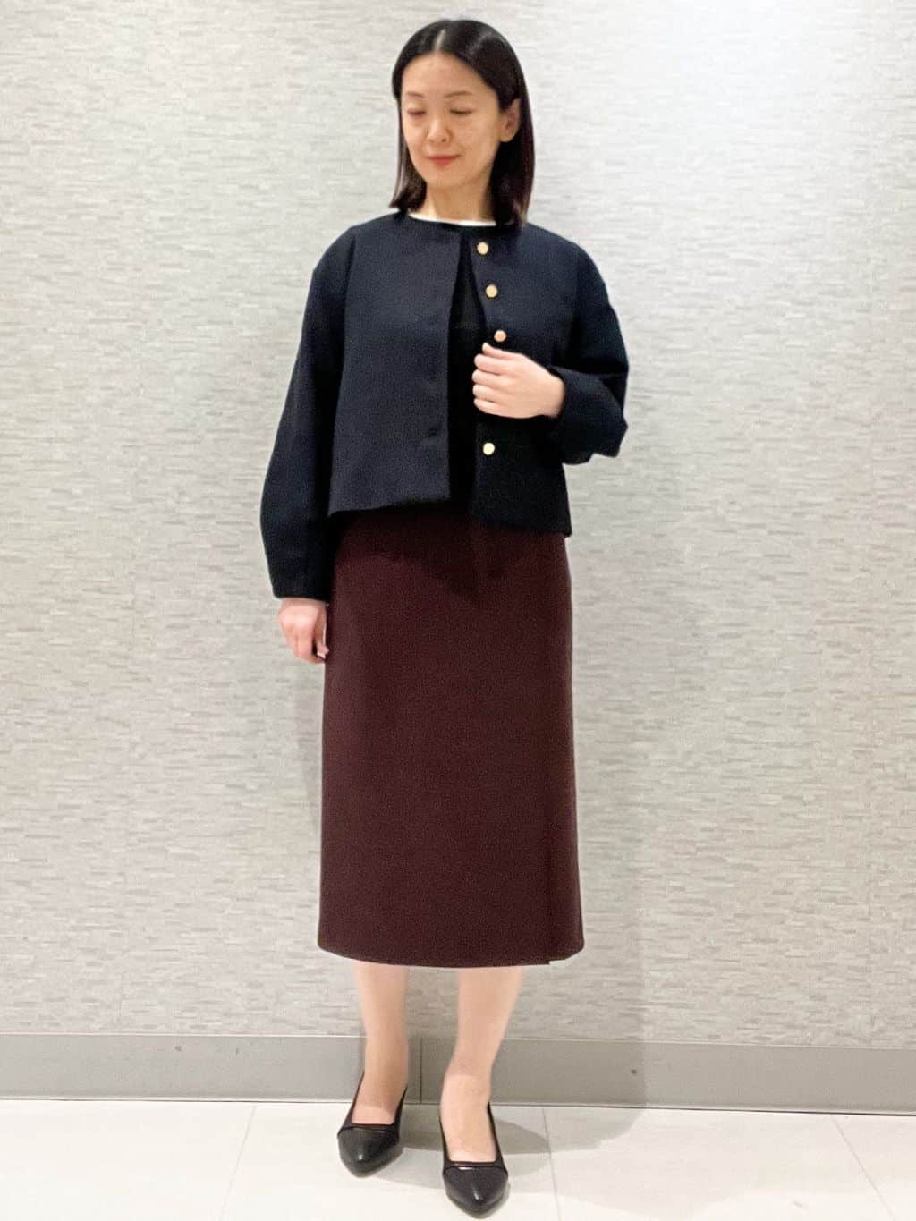 marikoさんの「Reflect｜【着映え◎／アームホールゆったり】グレンチェックジャコット」を使ったコーディネート