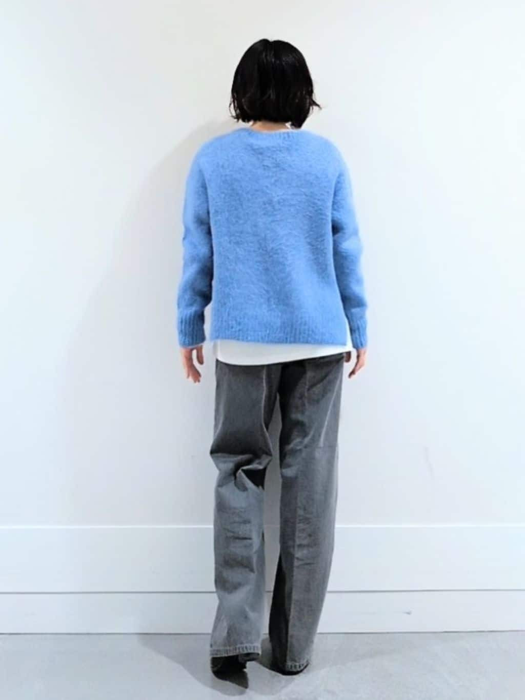 ミズタさんの「UNTITLED｜【ゆったり】アルパカ混シャギーニット」を使ったコーディネート