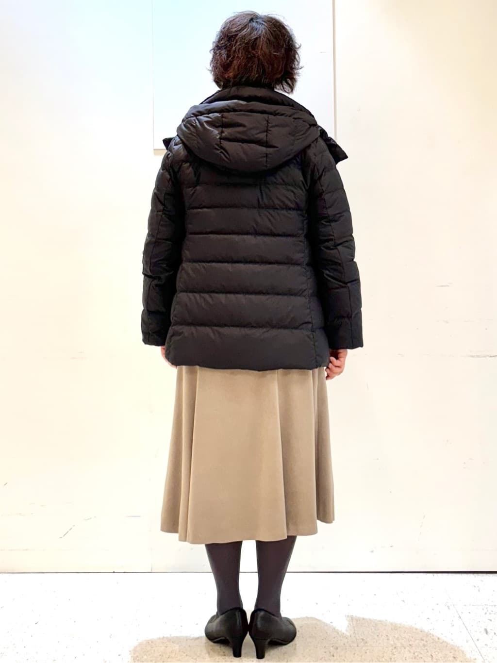 ヤスコさんの「Reflect｜【SS-4Lサイズ】フーデッドミドルダウンコート」を使ったコーディネート