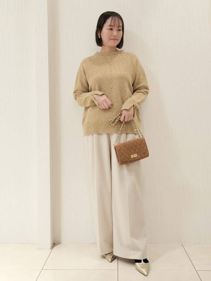 naokoさんの「UNTITLED｜【セットアップ可】ウールライク ダブルブレストジャケット」を使ったコーディネート