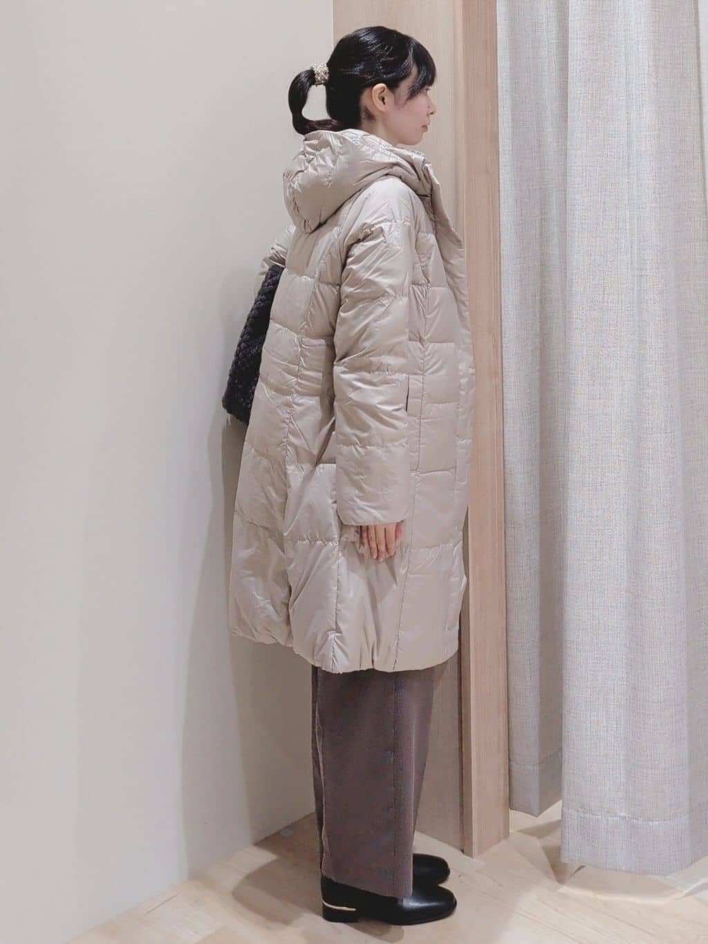 Yuiさんの「grove｜プリーツレイヤードニットプルオーバー」を使ったコーディネート