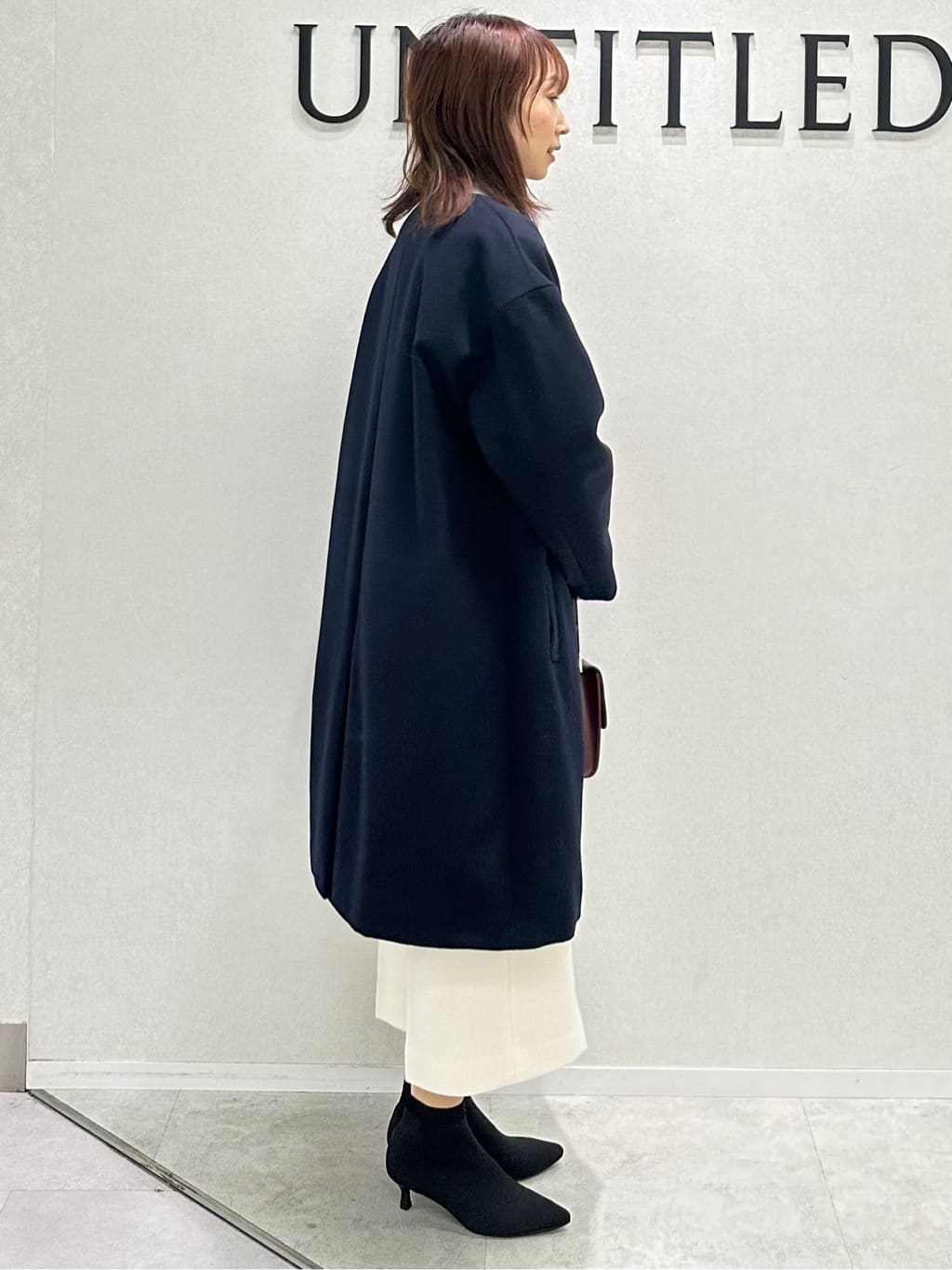 Miwaさんの「UNTITLED｜【大人な品格/ふわふわニット】フォックスカシミヤ コクーンニット」を使ったコーディネート