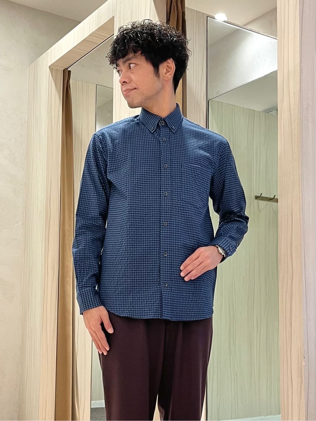 URAさんの「TAKEO KIKUCHI｜【袖取り外し可】デタッチャブル ダウンブルゾン」を使ったコーディネート