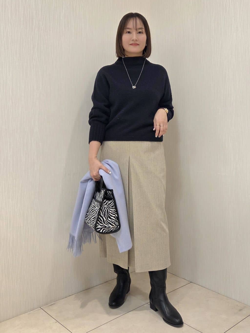 naokoさんの「UNTITLED｜【トレンド/撥水機能/防寒】ショートダウンコート」を使ったコーディネート