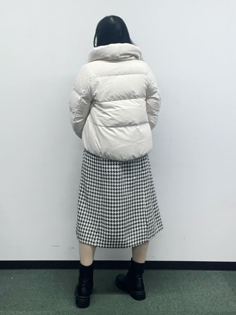 Hitomiさんの「index｜KAWADAダウンショートコート【撥水／洗濯機OK／静電気防止裏地】《XS～LL》」を使ったコーディネート