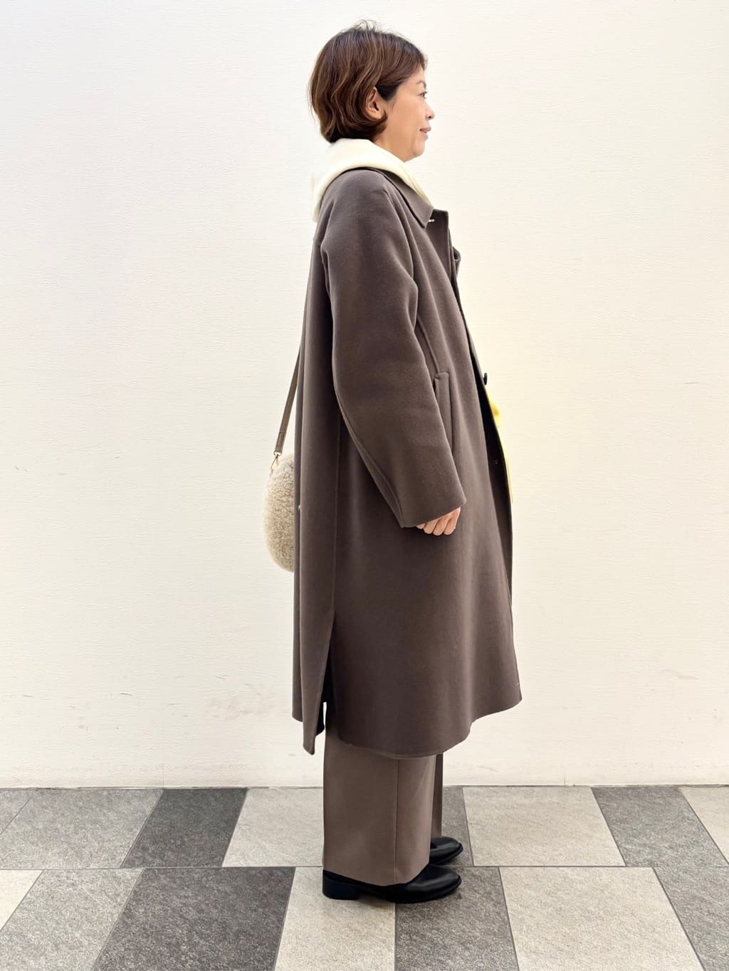 Haruさんの「Dessin｜【洗える】リブタートルネックニット」を使ったコーディネート