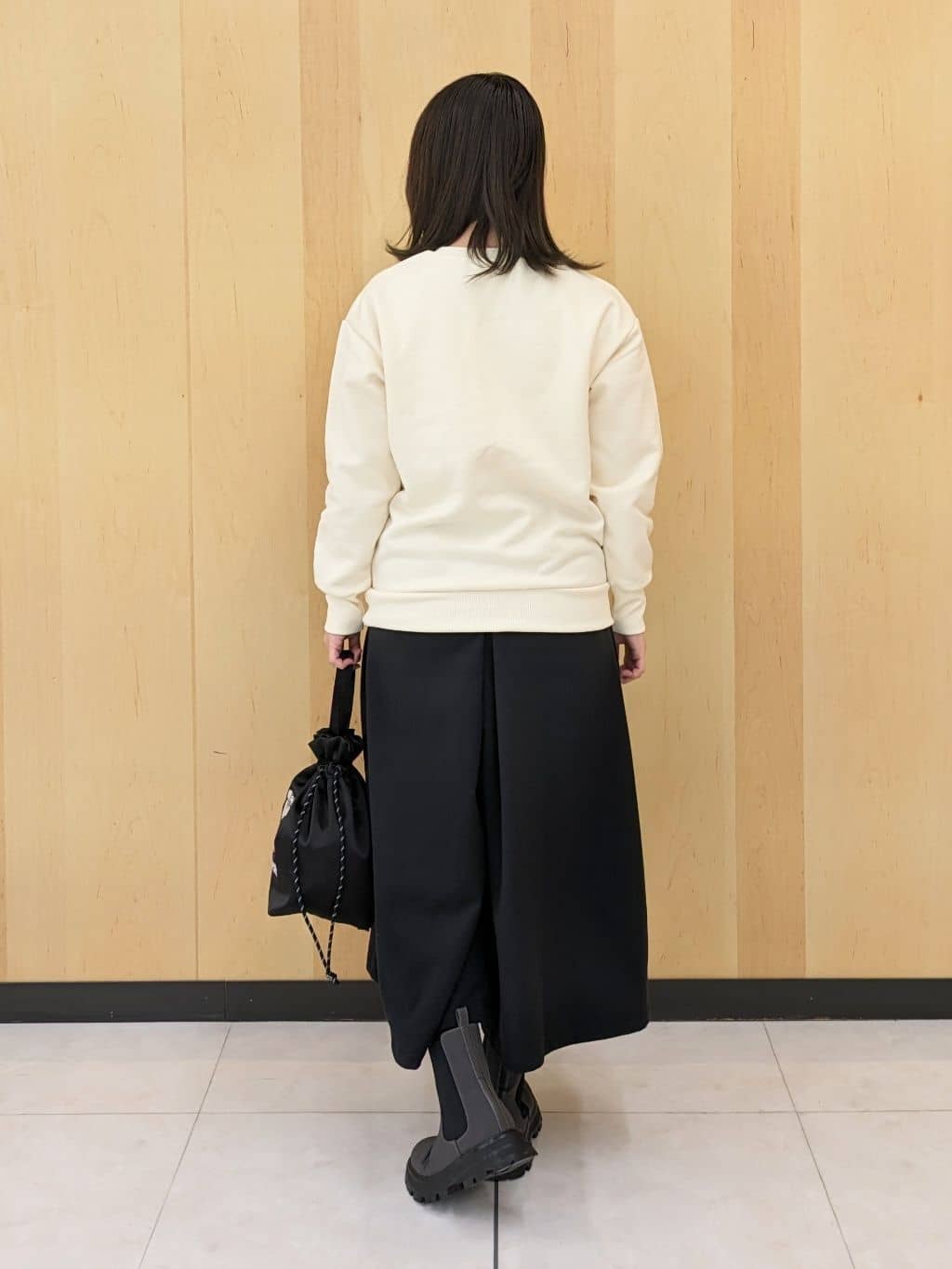Ayakaさんの「Dessin｜【洗える】裏起毛ロゴスウェット」を使ったコーディネート